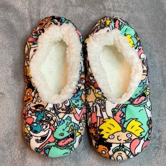Nickelodeon Cartoon House Shoes - Picture 1 of 6